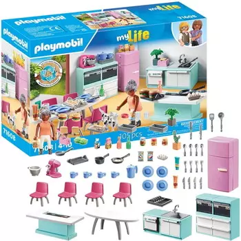 Playmobil My Life 71608 Кухня со столовой