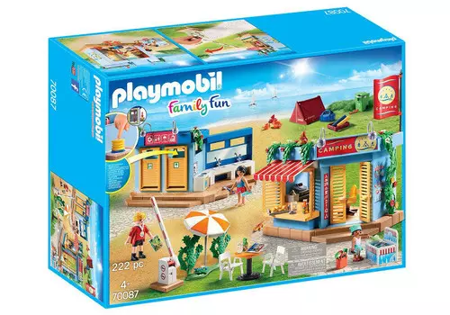 Playmobil, набор фигурок Большой кемпинг