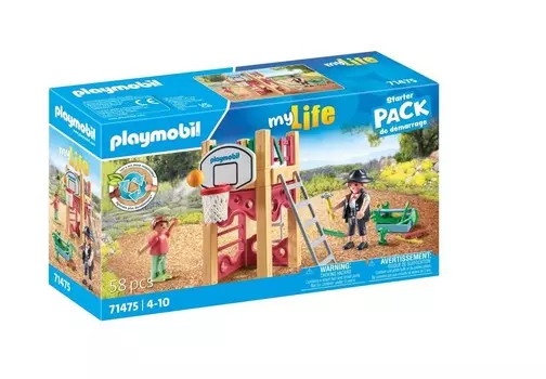 Playmobil, плотник за работой