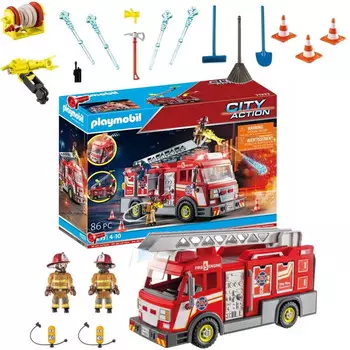 PLAYMOBIL, Пожарная машина, 71233