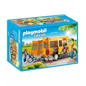 Playmobil, школьные автобусные блоки, 9419