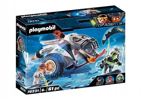 Playmobil, Снегоход, Шпионская команда 70231