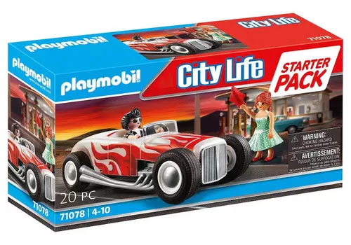 PLAYMOBIL, Стартовый набор Hot Rod, 71078