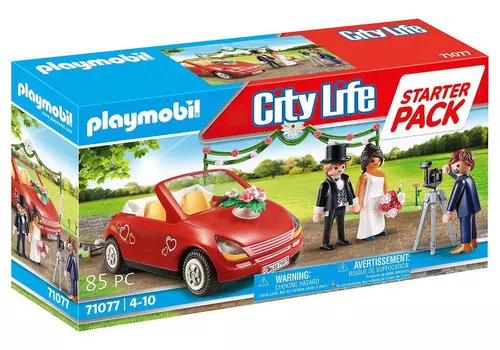 PLAYMOBIL, Стартовый пакет «Свадебный прием», 71077