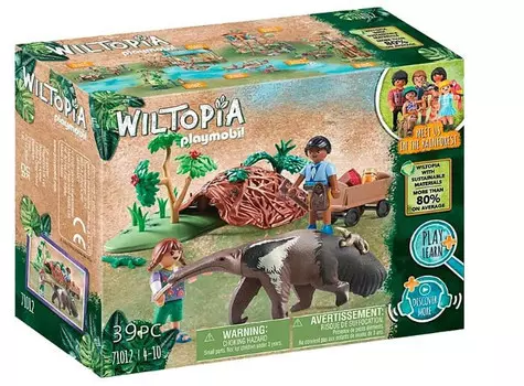 PLAYMOBIL, Wiltopia - Anteater Care, 71012