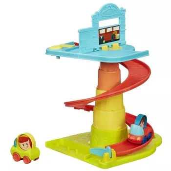 Playskool, первый гараж, комплект
