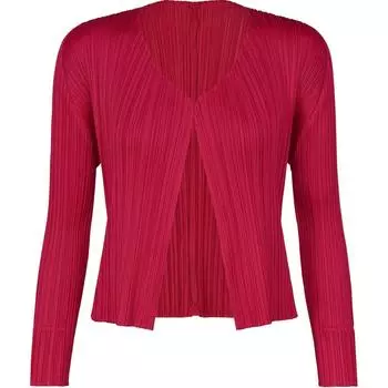PLEATS PLEASE ISSEY MIYAKE FW24 Джемпер женский красный