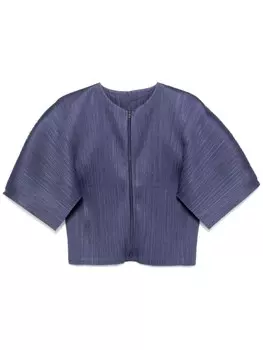 Pleats Please Issey Miyake куртка MC August, синий