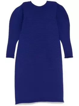 Pleats Please Issey Miyake платье миди Powan, синий