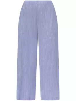 Pleats Please Issey Miyake плиссированные брюки, синий