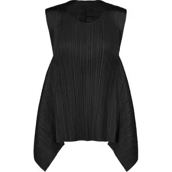 PLEATS PLEASE ISSEY MIYAKE Рубашка женская черная
