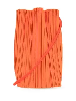 Pleats Please Issey Miyake сумка через плечо Bloom Pleat, оранжевый