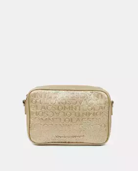 Плечевой ремень с выгравированной монограммой Lola Casademunt, золотой