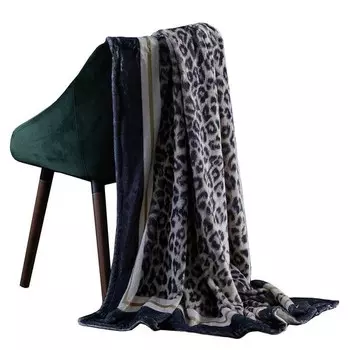 Плед Apelt Leon, 170 см, коричневый