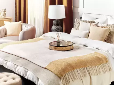 Плед Beliani, бежевый