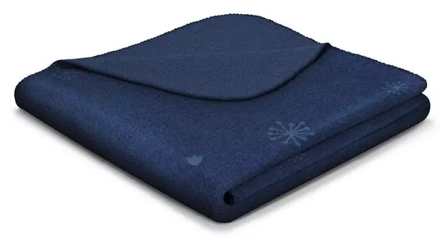 Плед Бидерлак с декоративной строчкой Nomad color Light размер 150х200 biederlack