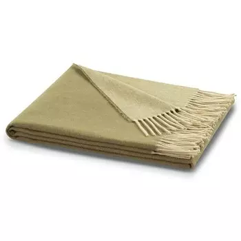 Плед Biederlack Fransen, 170 см цвет olive