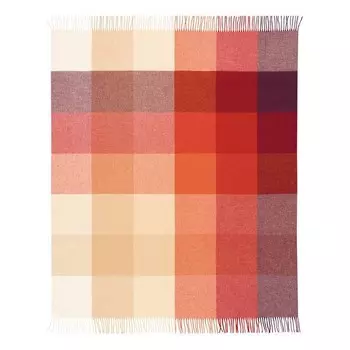 Плед Biederlack Various Terra, 170 см, разноцветный