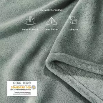 Плед Blumtal, зеленый