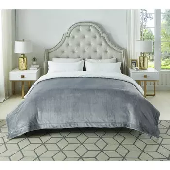 Плед Cosy Tyme Saleem Cozy Tyme, цвет Light Grey