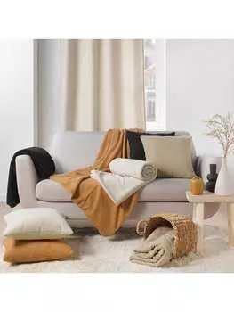 Плед Douceur d'intrieur, светло-коричневый