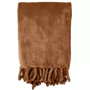 Плед Dutch Decor Florijn, 200x200x150 см цвет pantone tobacco brown