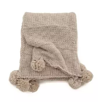 Плед ebuy24 Anny, 130x1x170 см, бежевый