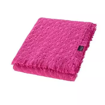 Плед ekelund Hugo 140х170см, 100% хлопок с начесом Proflax, розовый