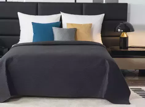 Плед FEBE, темно-серый