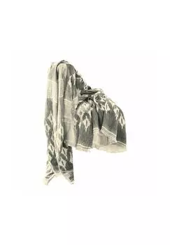 Плед Gravelines серый/бежевый Loberon, серый/бежевый