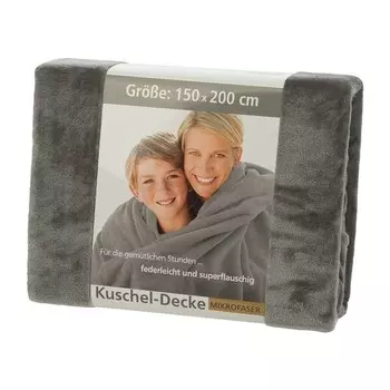 Плед Gzze Premium Memphis, 150 см, серый