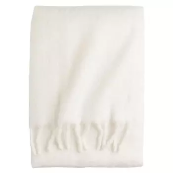 Плед H&amp;M Home Soft Wool-blend, белый