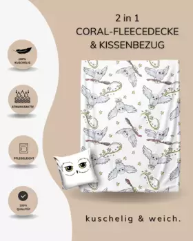 Плед Harry Potter Shop, серый