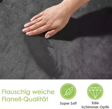 Плед Heimtexland, серый