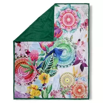 Плед HIP Chess, 130x160x3 см, бежевый