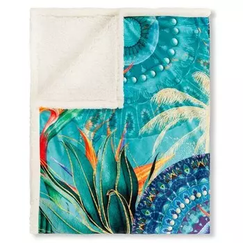 Плед HIP Novia, 130x160x3 см, синий