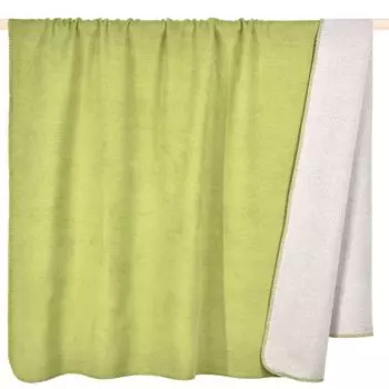 Плед Hobart светло-зеленый/светло-серый pad