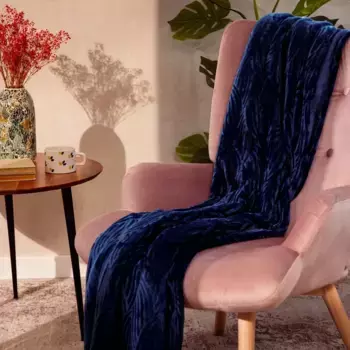 Плед Homla, темно-синий