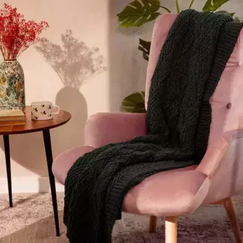 Плед Homla, зеленый