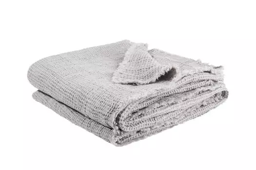 Плед honeybee Zoeppritz, серый/серебряный