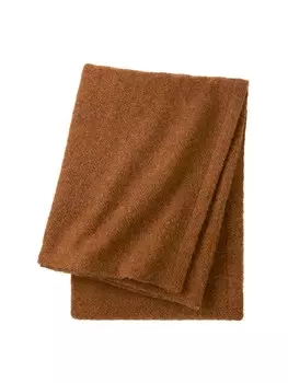 Плед HUGO BOSS home Donegal, цвет rostbraun