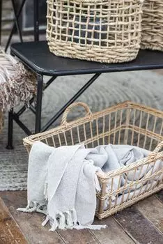 Плед IB Laursen ApS кремовый/натуральный, бежевый