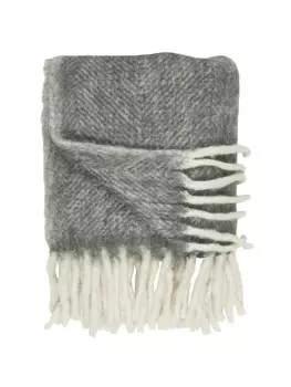 Плед IB Laursen, темно-серый