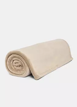 Плед из кораллового флиса Croff, бежевый