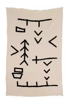 Плед J-Line, белый