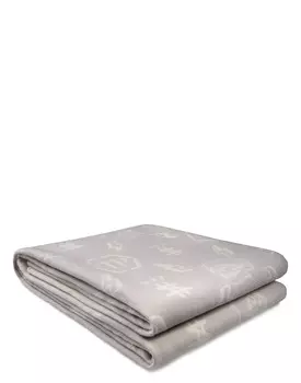 Плед Кашемировый Череп Philipp Plein, цвет Beige