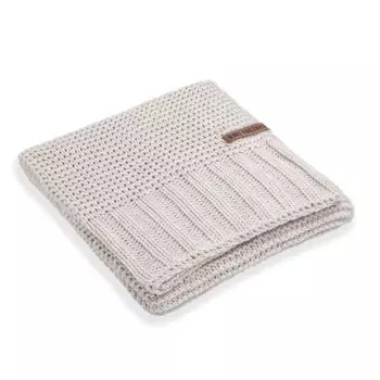 Плед Knit Factory Vinz - Бежевый - 160x130 см