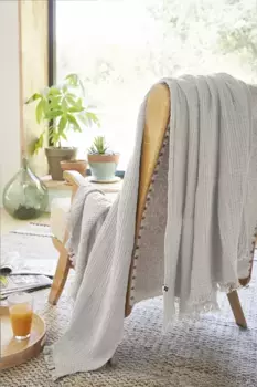 Плед L'effet papillon, серый