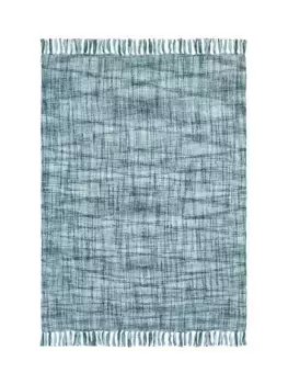 Плед Laura Ashley Brydie, цвет sea/blue