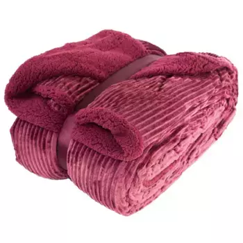 Плед Marabella, бордовый